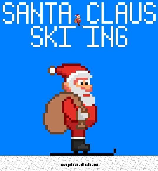 Santa Claus Skiing screenshot 2