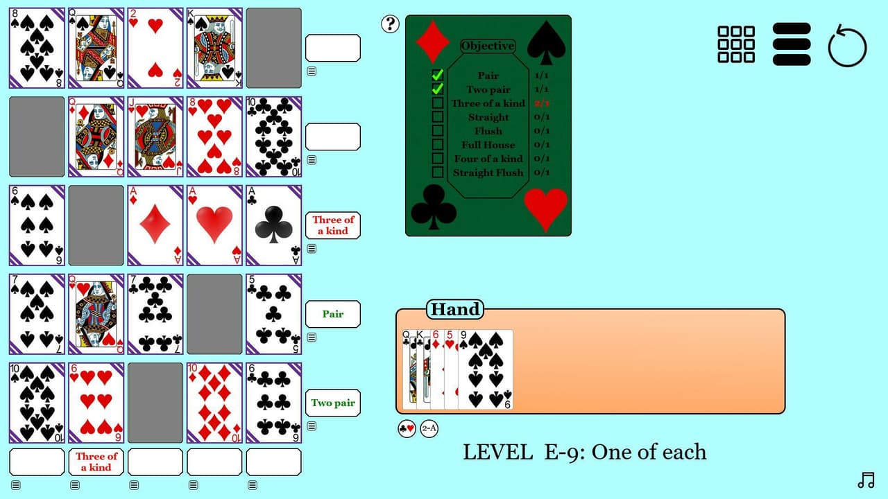 Poker Hand Puzzle screenshot 3