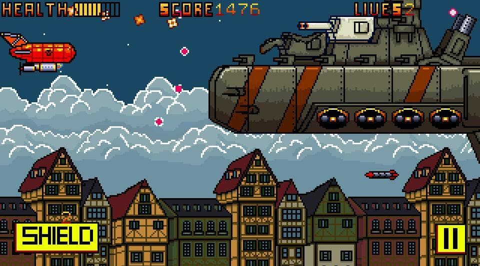 DEATH FROM ABOVE (itch) (ThePrinceofMars) screenshot 2
