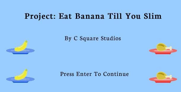 Eat Banana Till You Slim