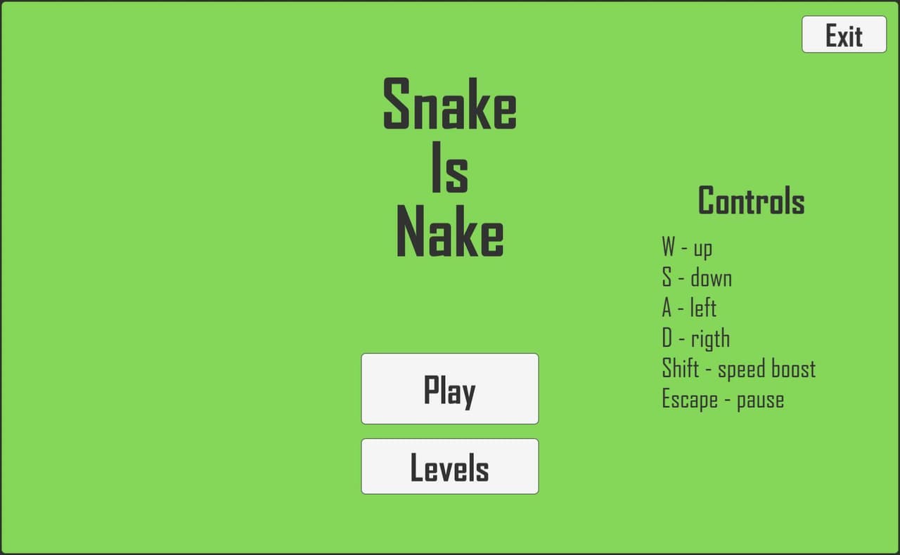 Snake is nake screenshot 2