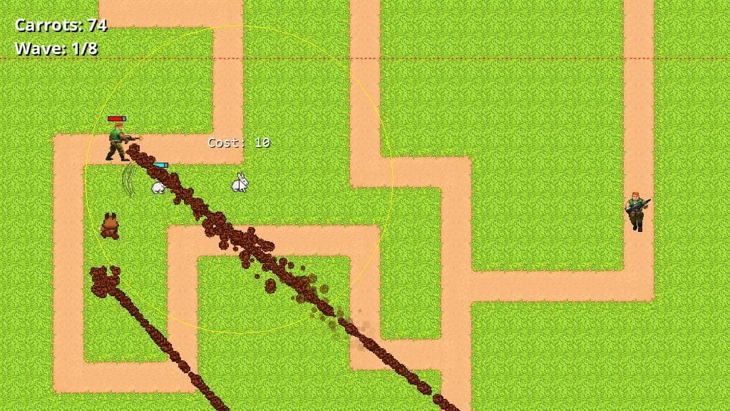 Rabbits VS Hunters