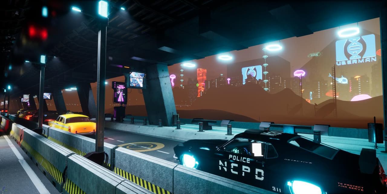 CYBERUNNER 2054 screenshot 3