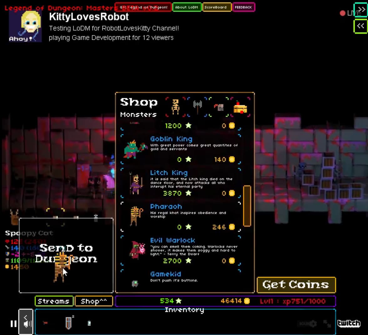 Legend of Dungeon: Masters screenshot 4