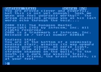Zork III: The Dungeon Master screenshot 4