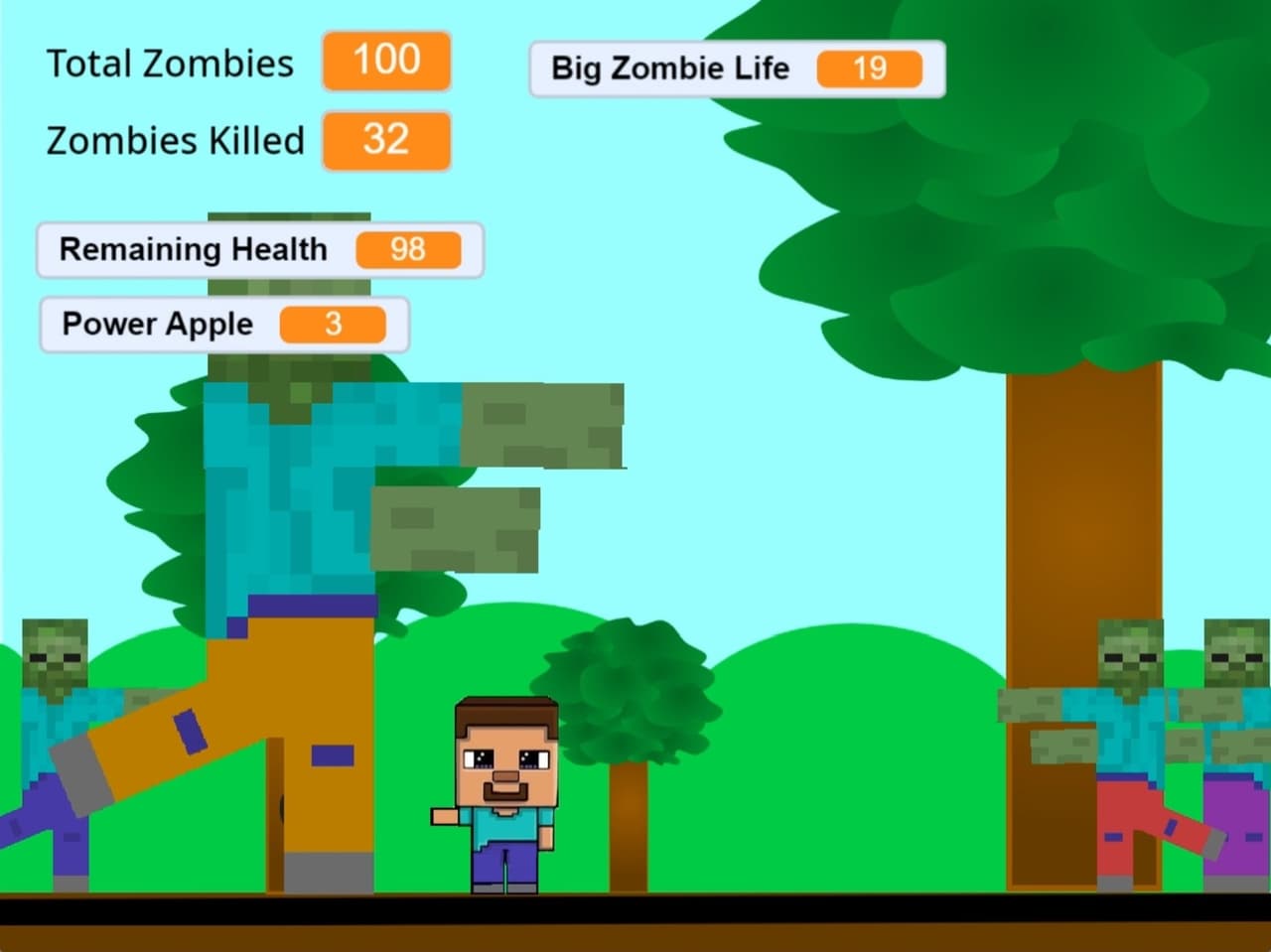Power Apple Zombies screenshot 2