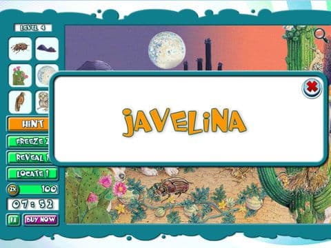 Hidden Object Game Jr FREE - Deep in the Desert screenshot 4