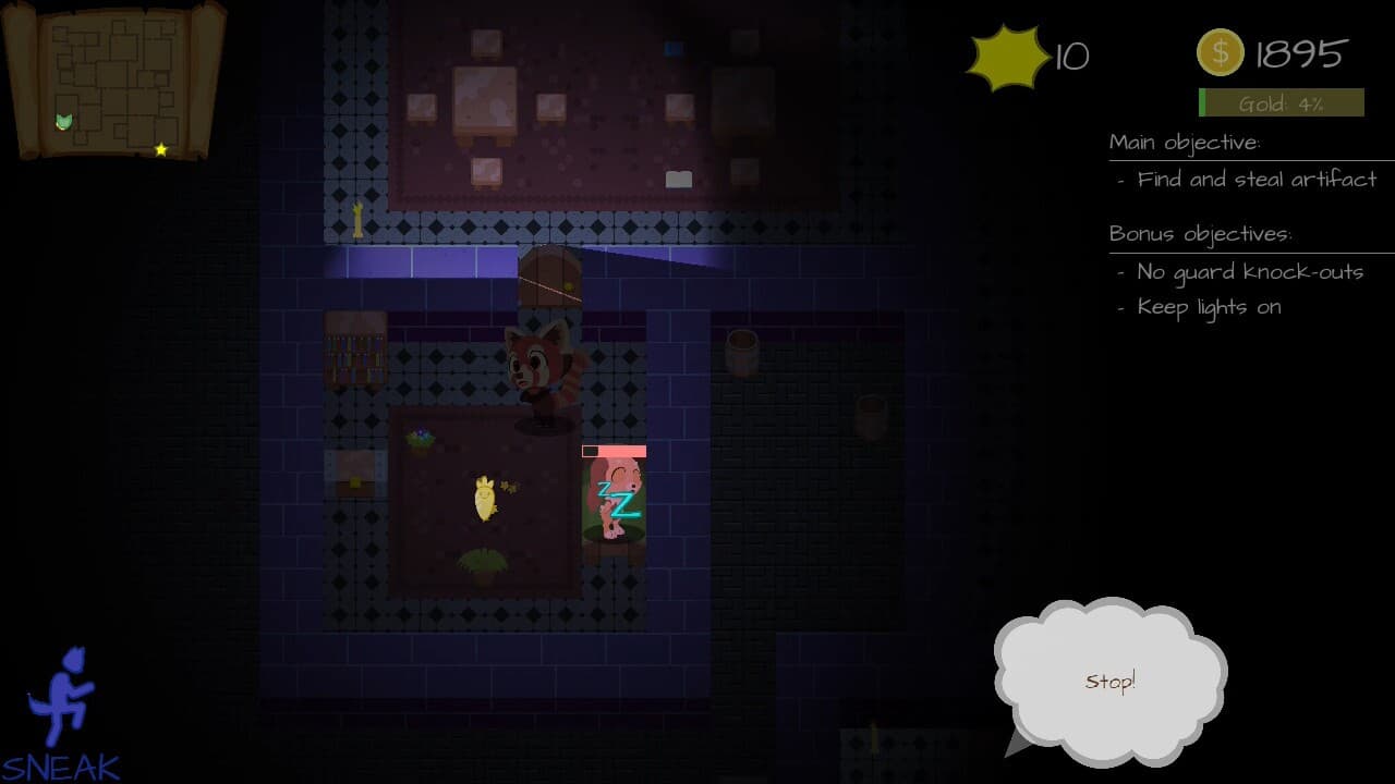 Endless Thief: a Furry Stealth Adventure screenshot 2