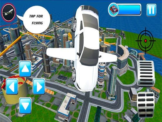 Flying car driving flight sim screenshot 2