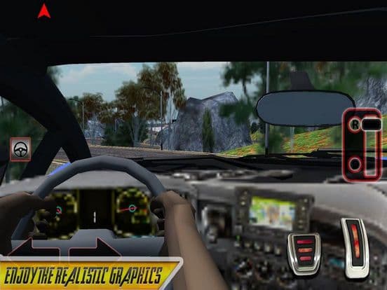 Extreme Race Car:Mountain Road screenshot 3