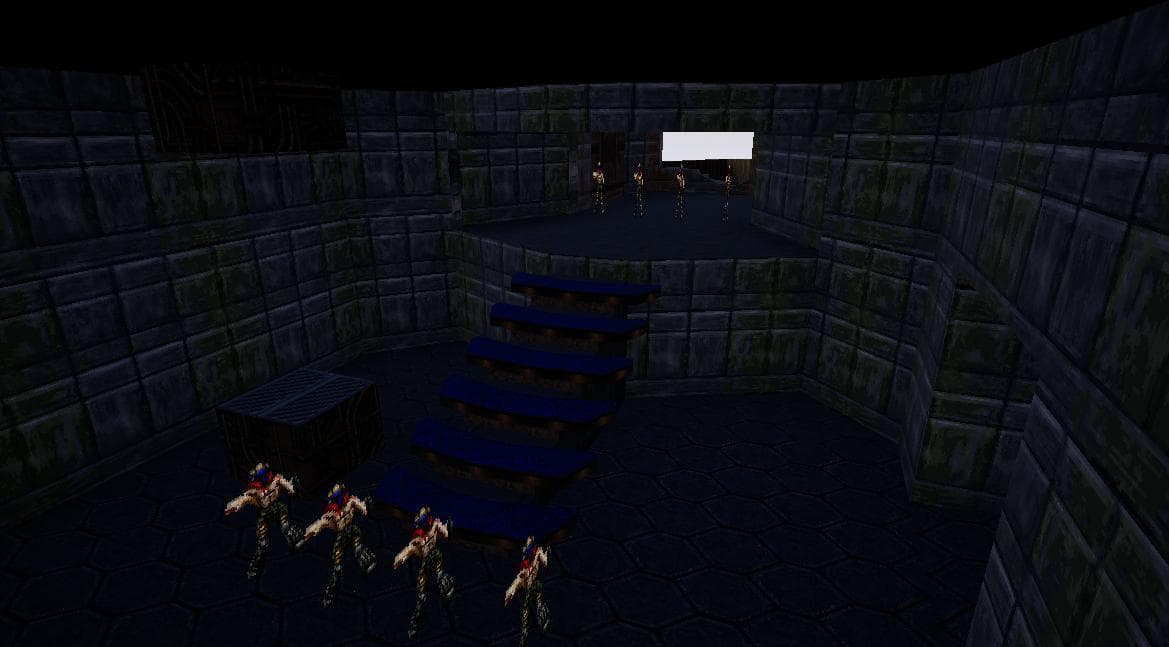 Doom E1M1 Remake with UE4 and Freedoom assets screenshot 5