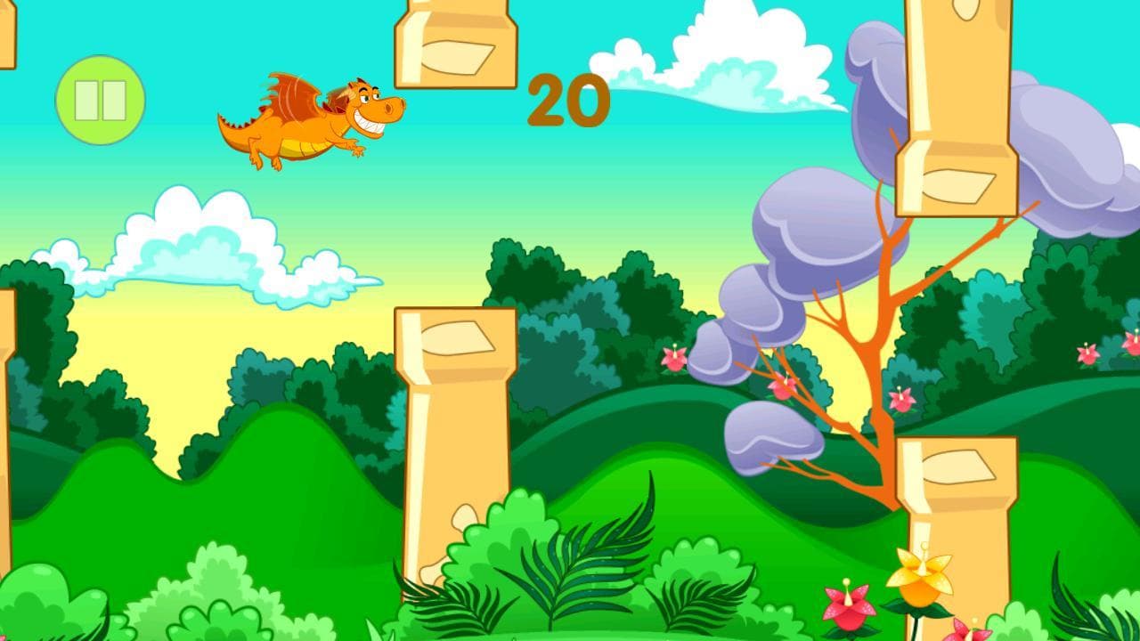 Flap! GE - Flappy Dragon screenshot 2