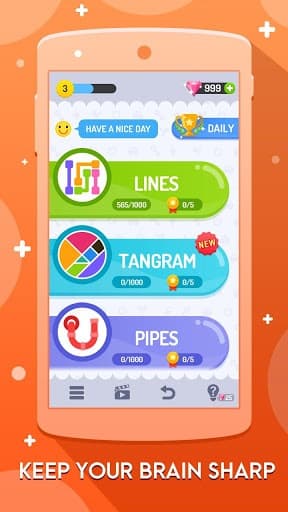 Puzzle Out - Pipes, Hexa Lines, Unblock, Tangram