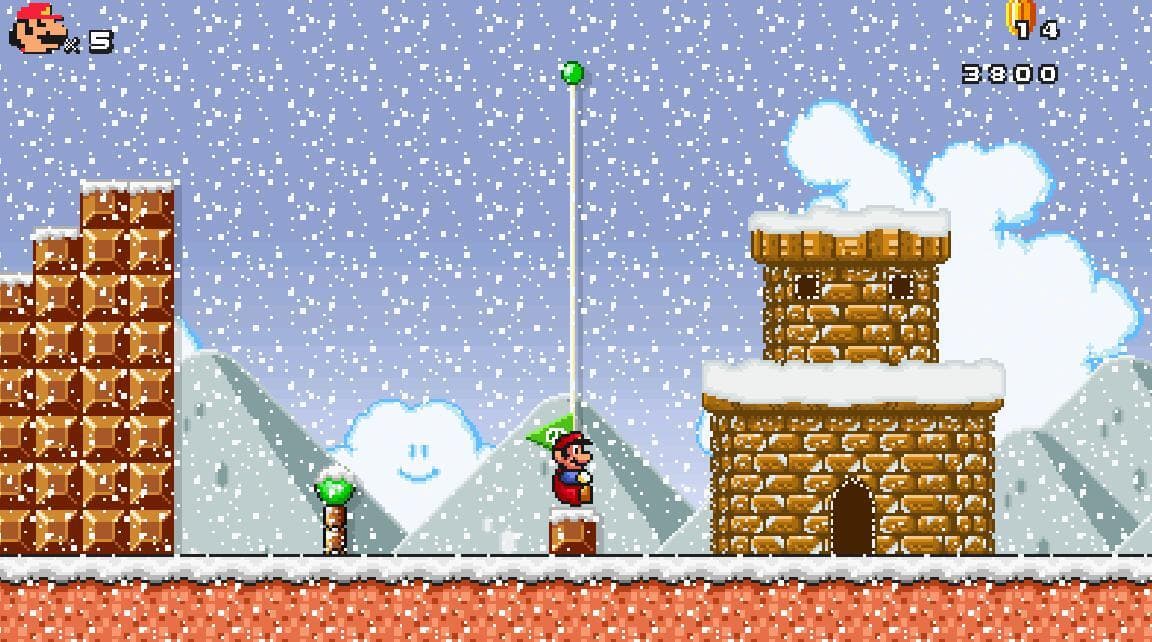 Super Mario Bros. 1-1 Winter Special