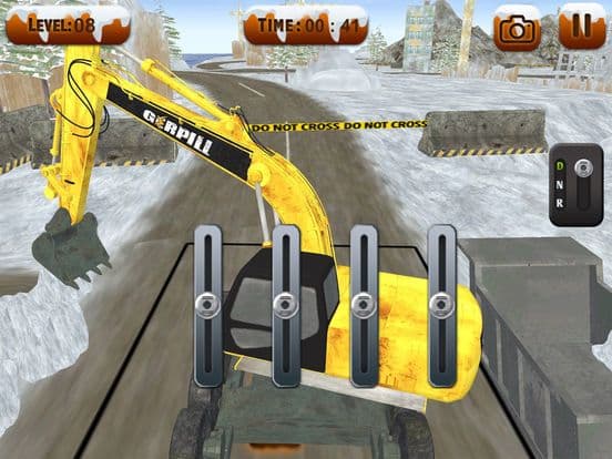 Snowplow Truck Driver simulator 3d game screenshot 3