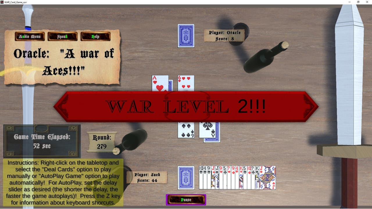 WAR Card Game_uvr screenshot 5