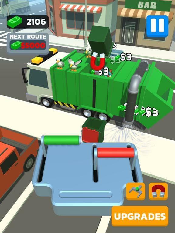 Garbage Truck 3D!!! screenshot 5