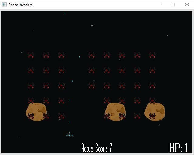 Space Invaders (SDL2) screenshot 3