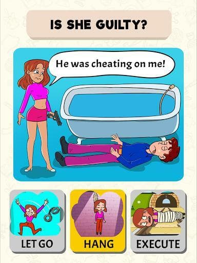 Be The Judge - Ethical Puzzles, Brain Games Test