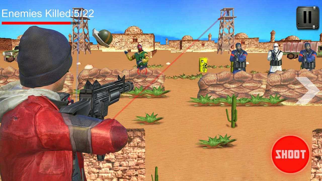 Indoor Sniper Shooting Alpha Strike in Corona Virus Lockdown screenshot 2