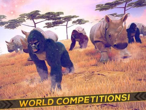Gorilla Monkey Running Adventure Game For Free screenshot 3