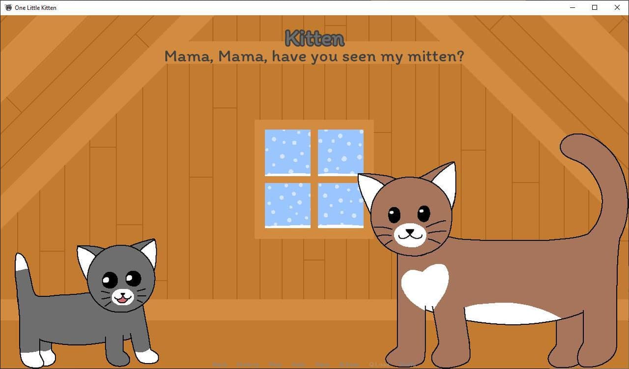 One Little Kitten