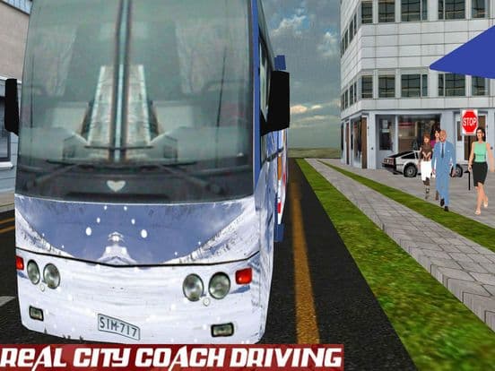 City Tour Coach Bus Driving screenshot 2