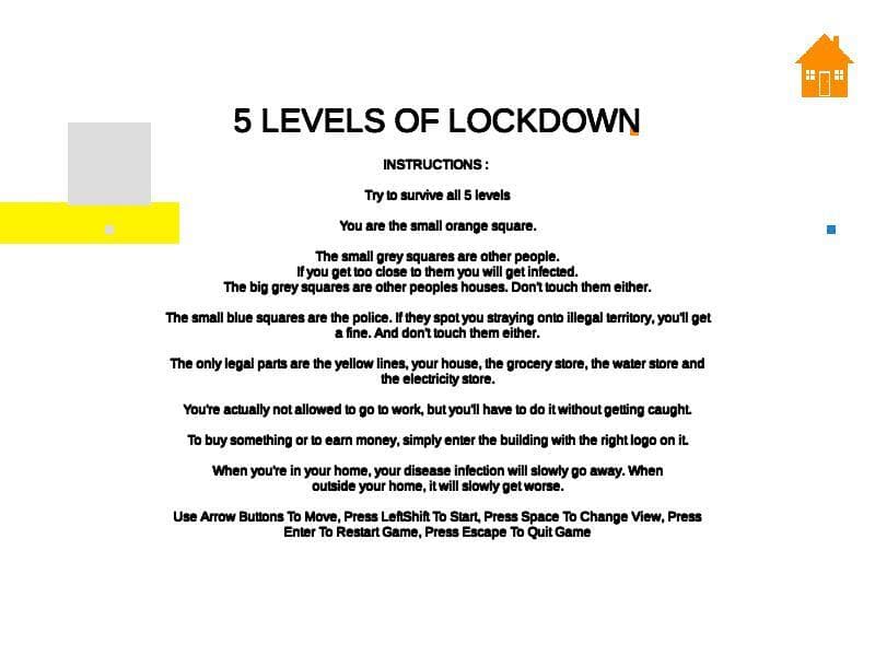 5 Levels of Lockdown screenshot 2