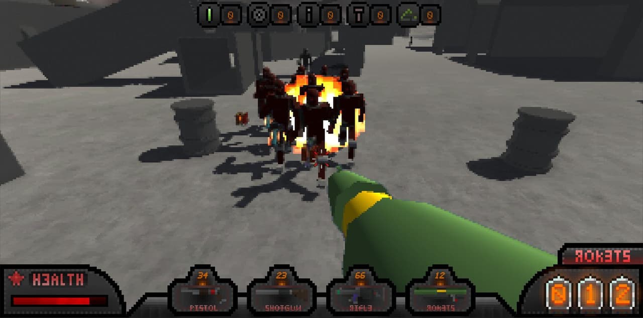 PROTON: Retro-Like Soviet FPS Game (GGJ 2020) screenshot 3