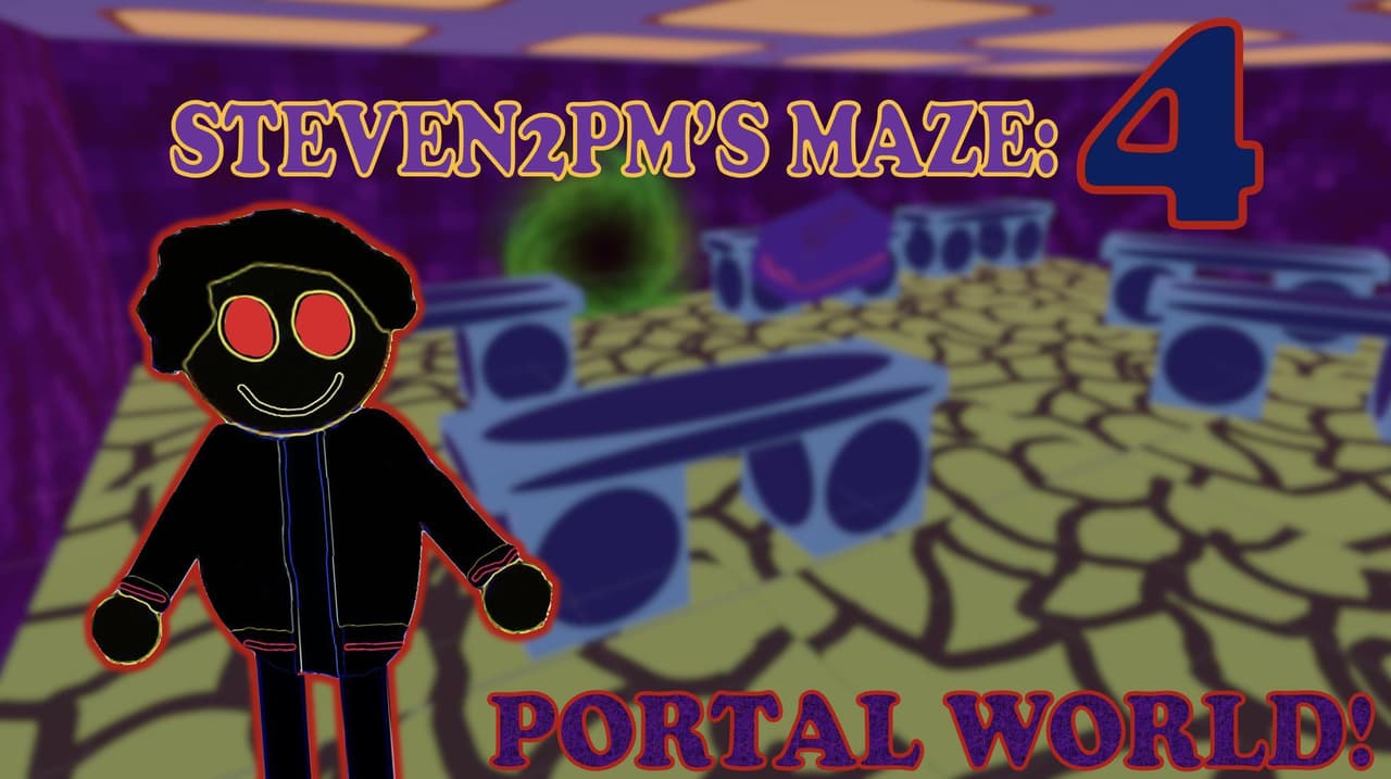 Steven2PMs Maze 4: Portal World!