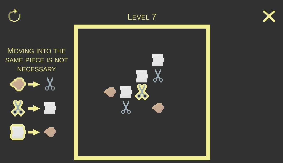 Rock <- Paper <- Scissors screenshot 3