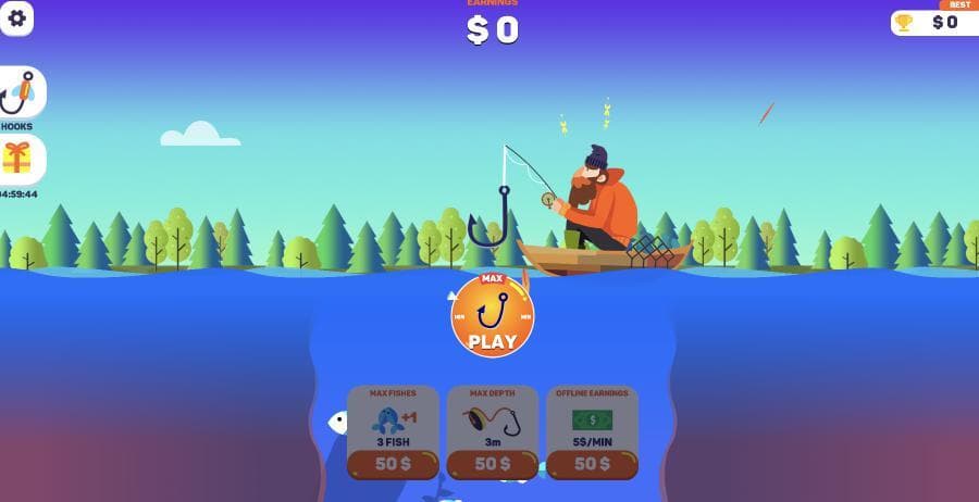Tiny Fishing screenshot 3