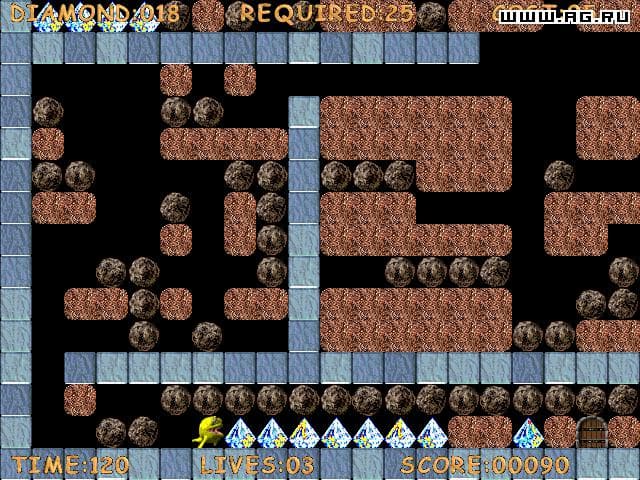 Boulder Rash Original screenshot 5