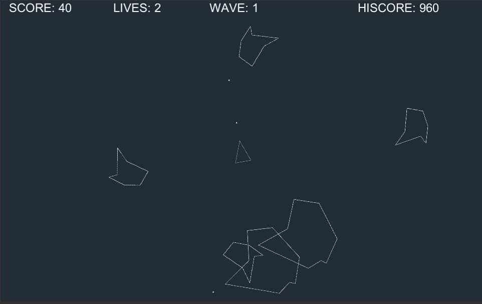 Asteroids (itch) (DavidTurull) screenshot 3