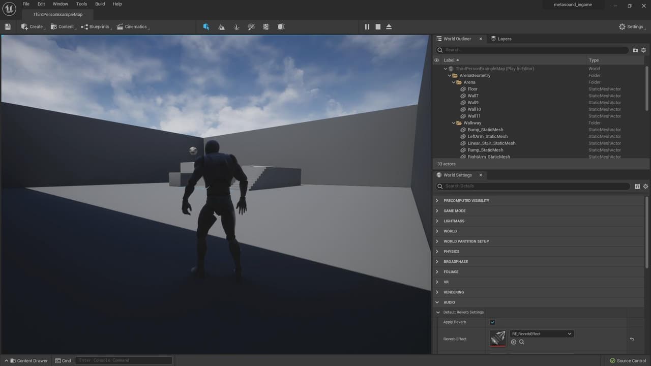 Changing MetaSound during Gameplay in Unreal Engine 5 [Demo]
