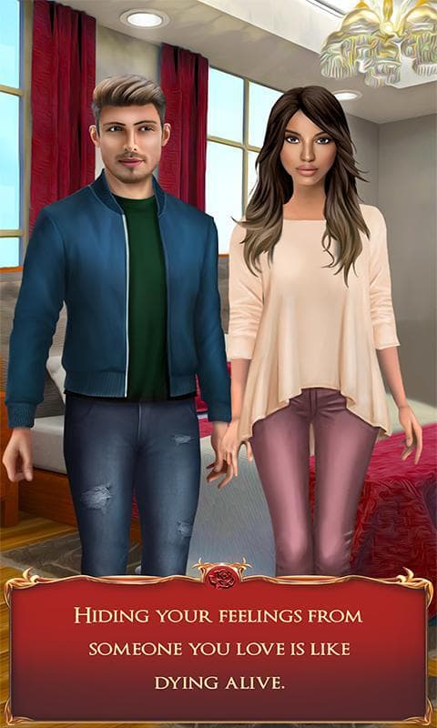 Magic Red Rose Story - Love Romance Games screenshot 5