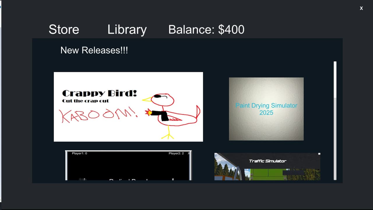 Video Game Library Simulator screenshot 3