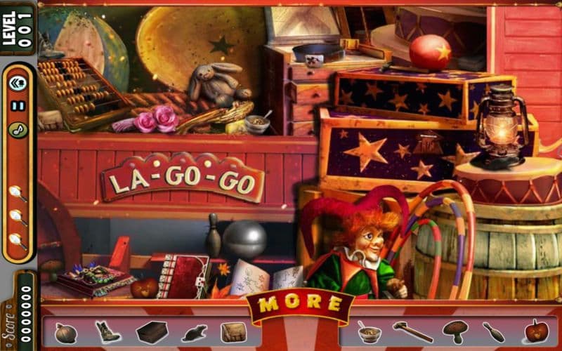 Hidden Objects - The Big Circus Mystery - My Watch Shop - WANTED Dead or Alive screenshot 2