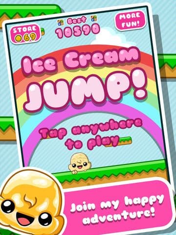 Ice Cream Jump for Kids screenshot 2
