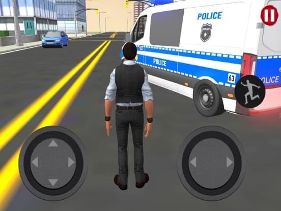 American Police Van Driving screenshot 4