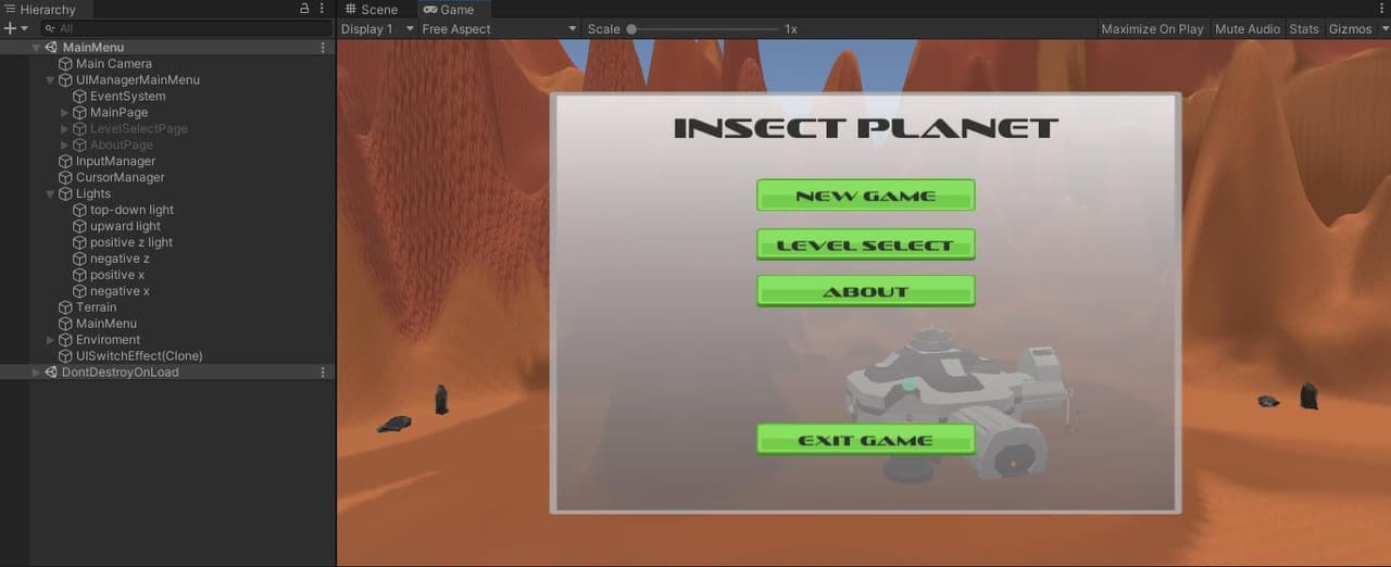 3D FPS INSECT PLANET screenshot 4