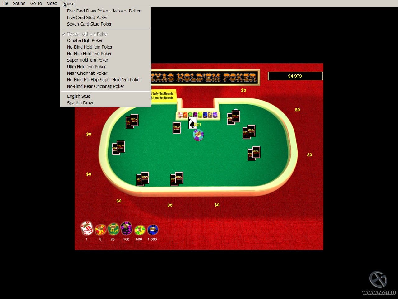 Texas Hold Em with 500 Slots screenshot 5