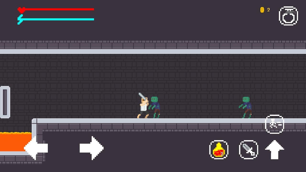 Dungeon action platformer screenshot 2
