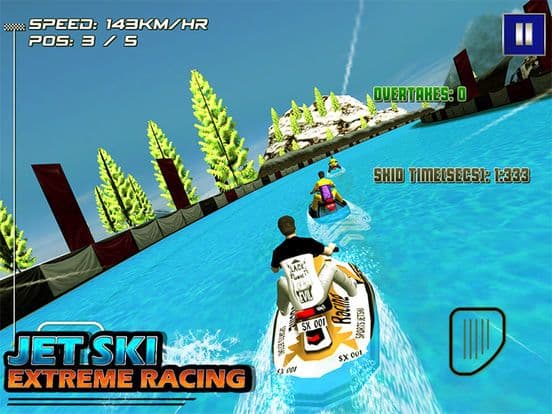 Jetski Extreme Racing (3d Race Game / Games) screenshot 3