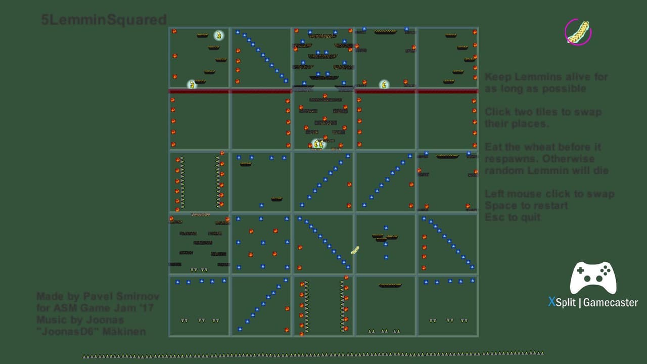5 Lemmins Squared