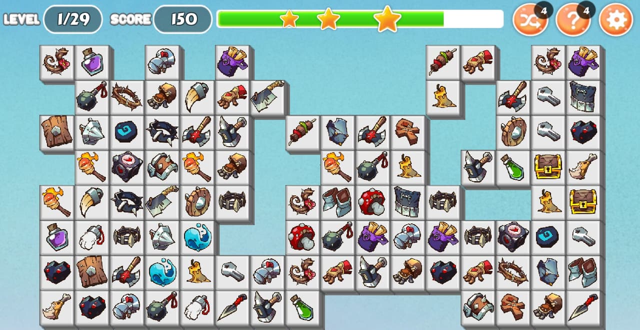 Monsters and Warriors - Onet Match Connect (itch) screenshot 5