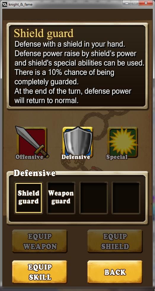 Knight and fame demo 1.01 screenshot 6