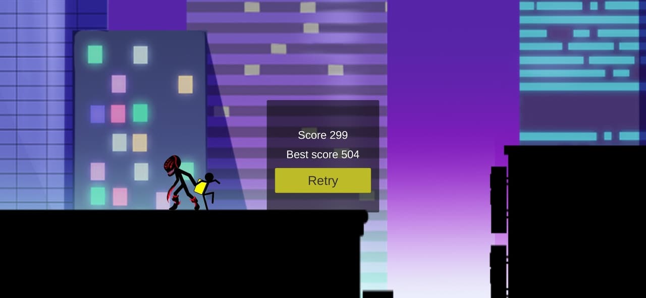 Stickman Cyber Run