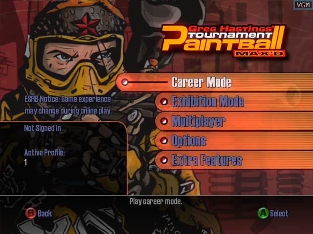 Greg Hastings Tournament Paintball screenshot 3
