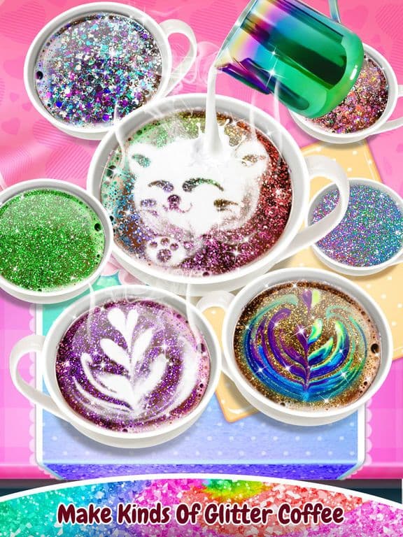 Glitter Coffee - Sparkly Food screenshot 4